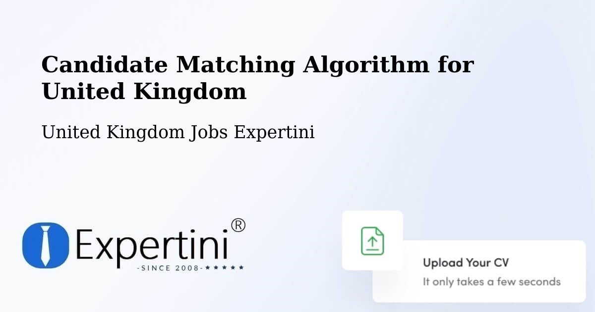 Candidate Matching Algorithm Overview – Derby - United Kingdom Jobs Expertini