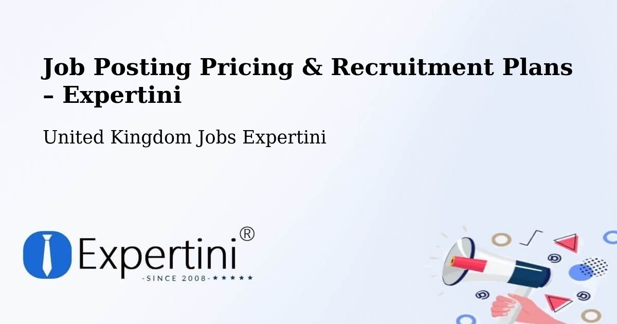 Job Posting Pricing & Recruitment Plans – Derby - Derby, United Kingdom Jobs Expertini